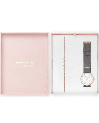 Coffret Rosefield Blush Box The West Village Gris Éléphant + The Baxter Or Rose - PRECIOVS