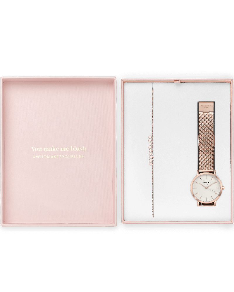 Coffret Rosefield Blush Box The Tribeca Or Rose + The Baxter Or Rose - PRECIOVS