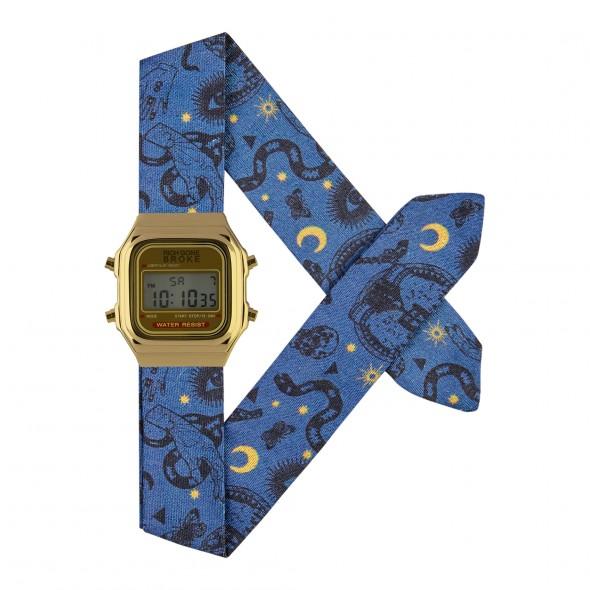 Montre RICH GONE BROKE Rose Gold Digital Lunar Talisman - PRECIOVS