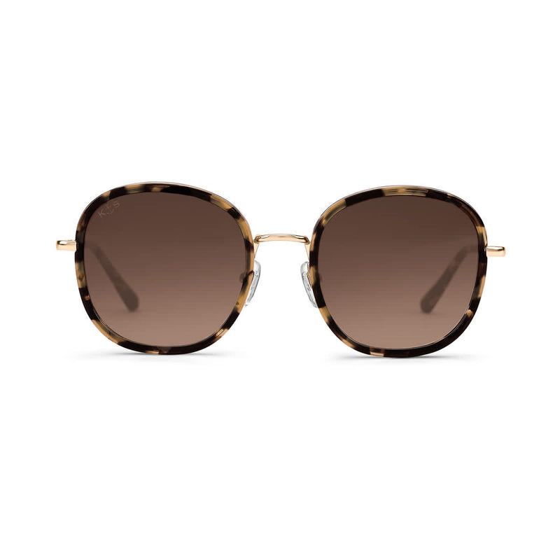 Lunettes de Soleil Kapten & Son Amsterdam Large Amber Tortoise Brown - PRECIOVS