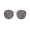 Lunettes de Soleil Kapten & Son Amsterdam Large Sand Tortoise Black - PRECIOVS