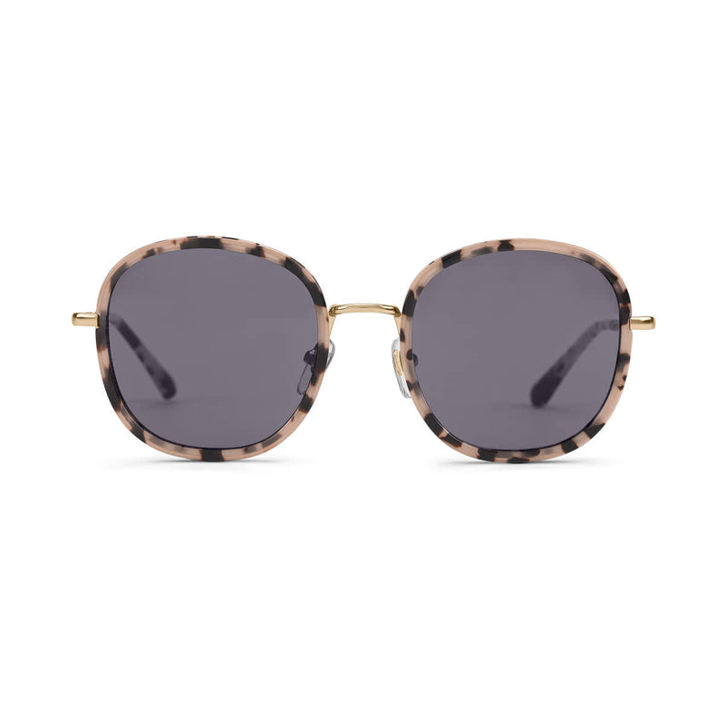 Lunettes de Soleil Kapten & Son Amsterdam Large Sand Tortoise Black - PRECIOVS