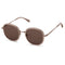 Lunettes de Soleil Kapten & Son Amsterdam Large Transparent Hazel Brown - PRECIOVS