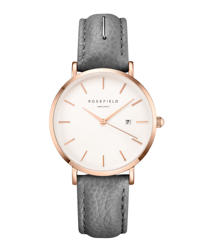 Montre Rosefield THE SEPTEMBER ISSUE Graphic Designer Rose Gold Grey SIGD-I82 - PRECIOVS