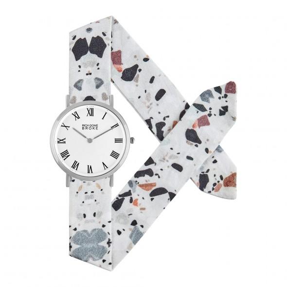 Montre RICH GONE BROKE Silver Marcel Terrazzo - PRECIOVS