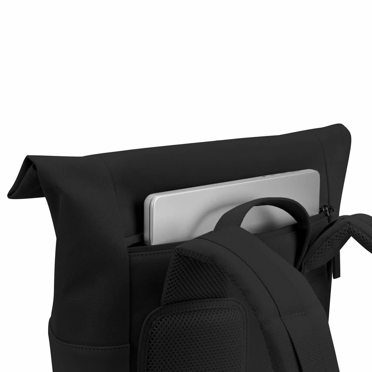Sac à dos Rolltop Kapten & Son Stockholm All Black - PRECIOVS