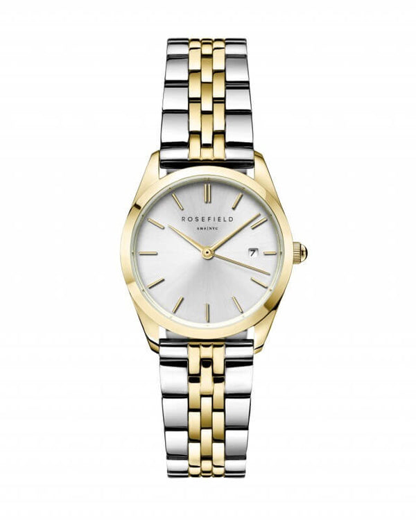 Montre Rosefield The Ace XS Silver Gold Duotone A16 - PRECIOVS