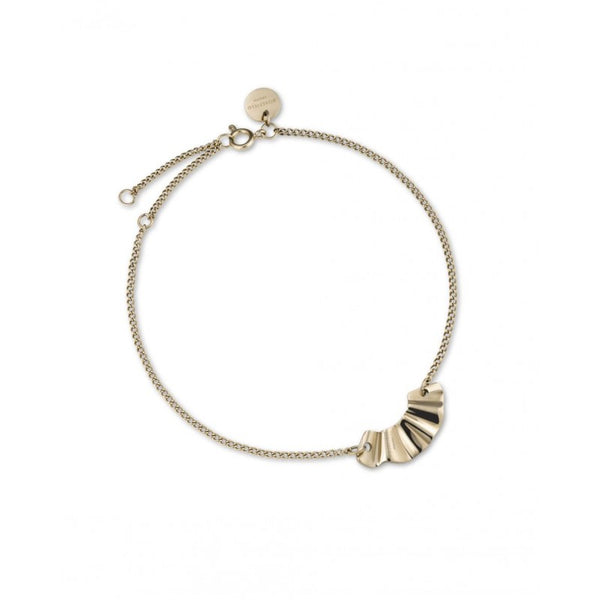 Bracelet Rosefield The Lois Liquid Waved Charm Gold J236 - PRECIOVS