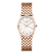 Montre Rosefield The Oval Blanc Acier Or Rose OV02 - PRECIOVS