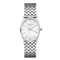 Montre Rosefield The Oval Blanc Acier Argenté OV03 - PRECIOVS