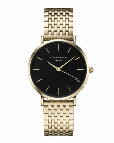 Montre Rosefield THE UPPER EAST SIDE Black Gold UEBG-U24 - PRECIOVS