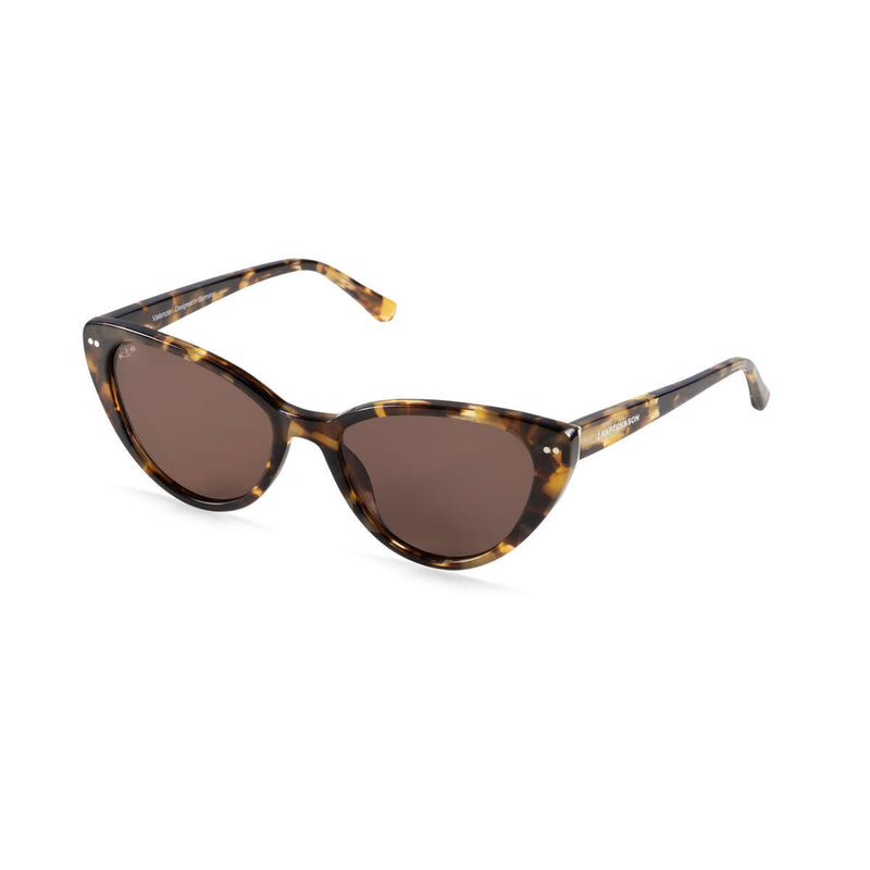 Lunettes de Soleil Kapten & Son Valencia Amber Tortoise Brown - PRECIOVS