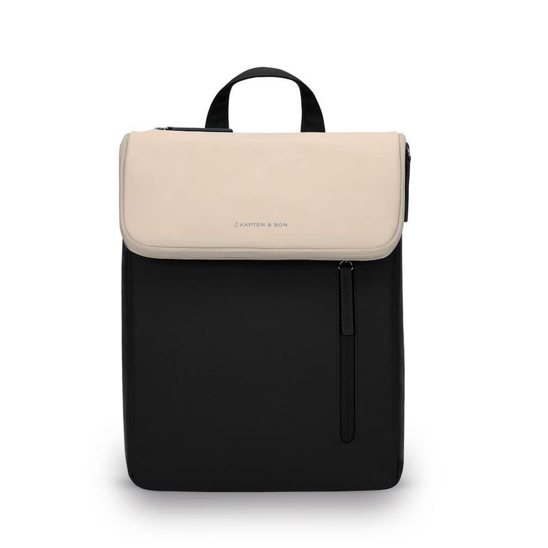 Sac à dos Kapten & Son Vallen Cream Black - PRECIOVS