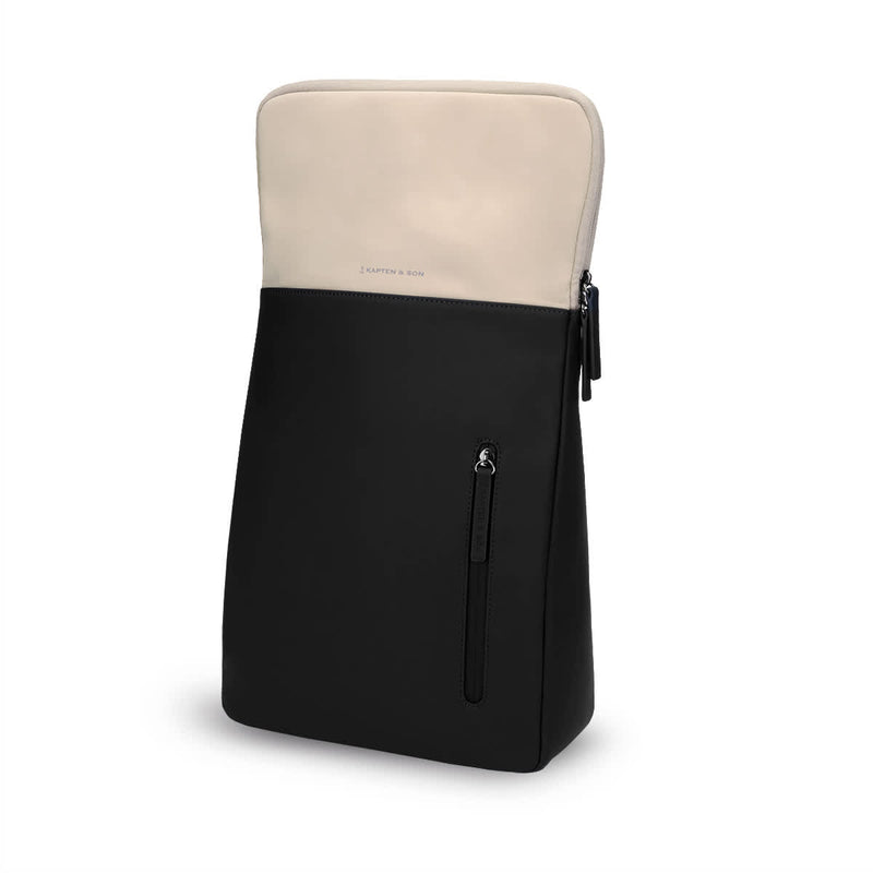 Sac à dos Kapten & Son Vallen Cream Black - PRECIOVS