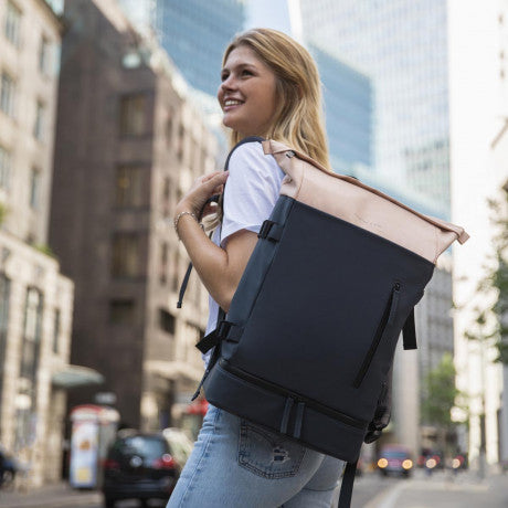 Sac à dos Kapten & Son Helsinki Navy Blush - PRECIOVS